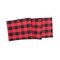 Franklin Red & Black Buffalo Check Gingham Table Runner 13" x 72"